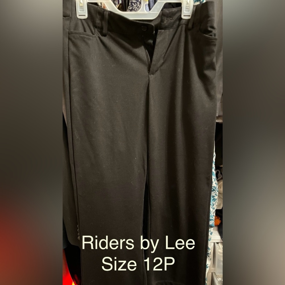 Riders by Lee Black Trousers